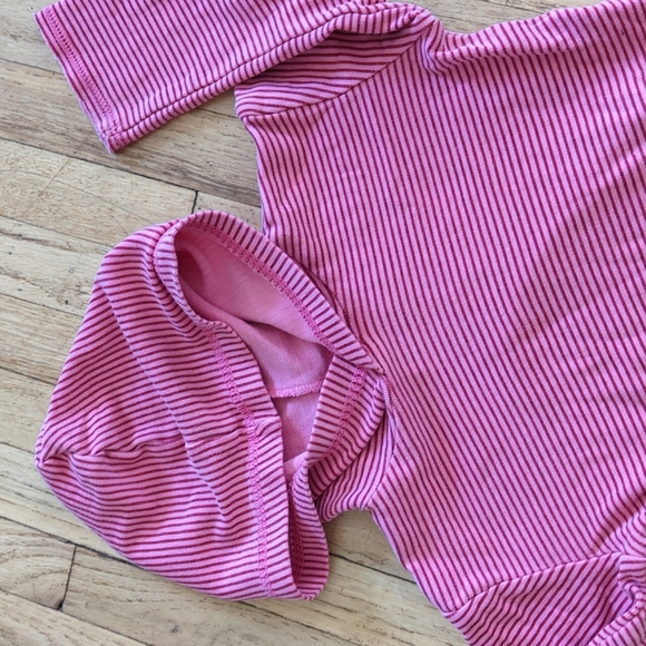 Naartjie Girl's Hooded Shirt, 6-12mo - Picture 2 of 5